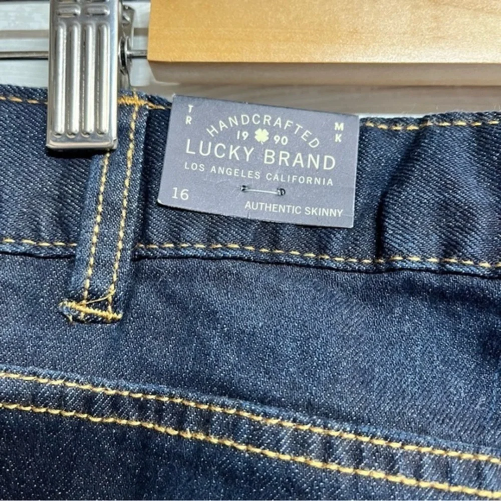 Lucky Brand Boys Denim 12 Regular‎ Dark Wash Jeans New With Tags